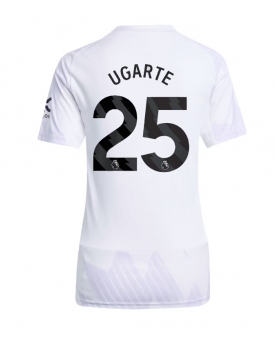 Billige Fotballdrakt Manchester United Manuel Ugarte #25 Replika Bortedrakt Dame 2025-26 Kortermet Billige Fotballdrakt Manchester United Manuel Ugarte #25 Replika Bortedrakt Dame 2025-26 Kortermet